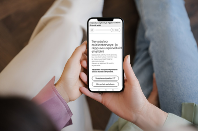 Mielenterveys- ja riippuvuuspalveluiden chat- ja etävastaanotto