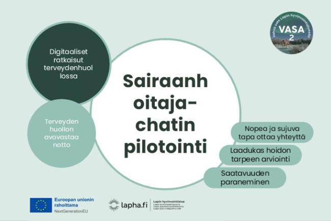 Digitaalinen ratkaisu terveydenhuollossa, Sairaanhoitaja-chat tavoitteineen