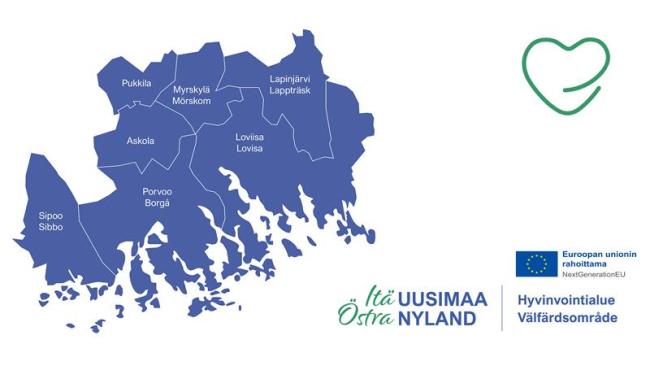 Eu logo, Itä-Uudenmaan hyvinvointialue