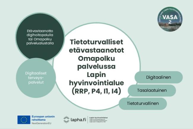 Tietoturvallinen etävastaanotto Omapolulla