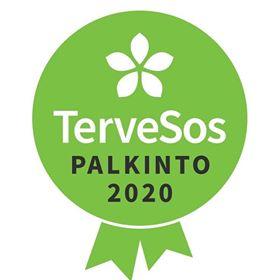 TerveSos-palkintologo vuodelta 2020