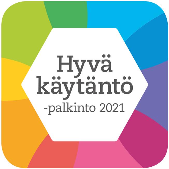 Hyvä käytäntö palkinto 2021