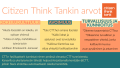 Citizen Think Tankin arvot: Kokeilukulttuuri, avoimuus, turvallisuus ja kunnioitus. 