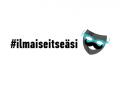 Hankkeen naaamiologo, jonka edessä hankkeen virallinen hashtag, ilmaiseitseäsi