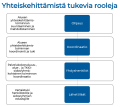 Yhteiskehittämistä tukevia rooleja Pohteella ("alueellinen yhteiskehittämisverkosto")