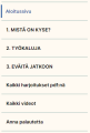 Verkkosivuilla omahoito-ohjelmissa on seuraavat otsikot: 1. Mistä on kyse? 2. Työkaluja 3. Eväitä jatkoon