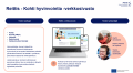 Reittis - Kohti hyvinvointia -verkkosivusto kuvattu lyhyesti PowerPoint-dialla. 